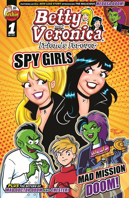 Betty & Veronica Friends Forever Spy Girls Cvr A Dan Parent Rasario Pena