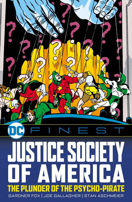 DC Finest Justice Society Of America The Plunder Of The Psycho-Pirate s/c