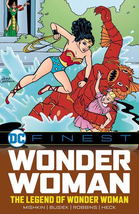 DC Finest Wonder Woman The Legend Of Wonder Woman s/c