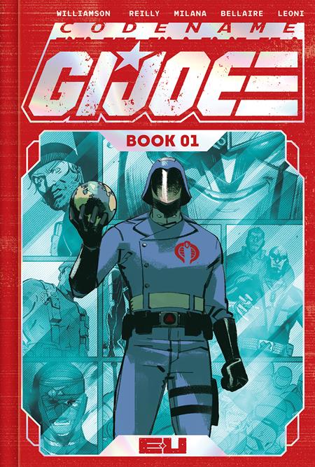 Codename GI Joe Deluxe Edition h/c Book vol 1 Direct Market Spot Foil Cvr