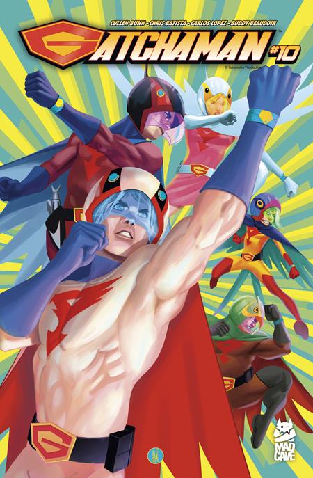 Gatchaman #10 Cvr A Inaki Miranda