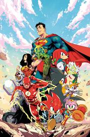 DC X Sonic The Hedgehog The Metal Legion #1 (of 5) Cvr A Pablo M Collar