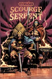 Conan The Barbarian Scourge Of The Serpent s/c vol 1 Direct Market Edition Roberto De La Torre Throne Cvr