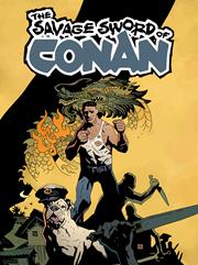 Savage Sword Of Conan s/c vol 4 Direct Market Edition Mike Mignola Cvr
