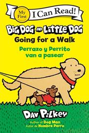 Big Dog And Little Dog s/c Going For A Walk Perrazo Y Perrito Van A Pasear