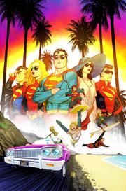 Dcs Kal-el-fornia Love #1 Cvr A Bernard Chang