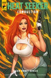 Heat Seeker Combustion A Gun Honey Series s/c Direct Market Edition David Nakayama Cvr