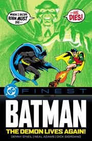 DC Finest Batman The Demon Lives Again s/c