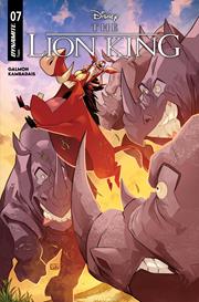 Lion King #7 Cvr A Edwin Galmon