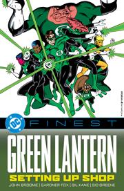 DC Finest Green Lantern Setting Up Shop s/c