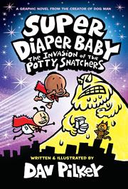 Super Diaper Baby Color Edition h/c vol 2 The Invasion Of The Potty Snatchers