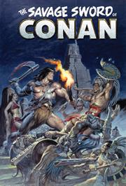 Savage Sword Of Conan The Original Comics Omnibus h/c vol 12 EarL Norem Direct Market Edition Cvr