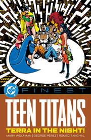 DC Finest Teen Titans Terra In The Night s/c