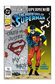Adventures Of Superman #501 Facsimile Edition Cvr A Tom Grummett