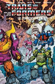 Transformers UK Compendium s/c Book vol 2 Jorge Corona & Mike Spicer Cvr