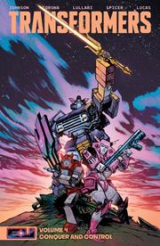 Transformers s/c vol 4 Conquer And Control Direct Market Exclusive Daniel Warren Johnson & Mike Spicer Sword Cvr