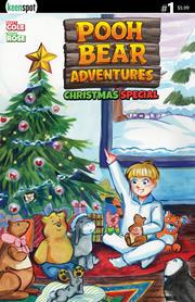Pooh Bear Adventures Christmas Special #1 Cvr A Tessa Rose Opening Presents