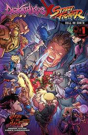 Darkstalkers X Street Fighter Hell On Earth #1 Cvr A Alberto Alburquerque