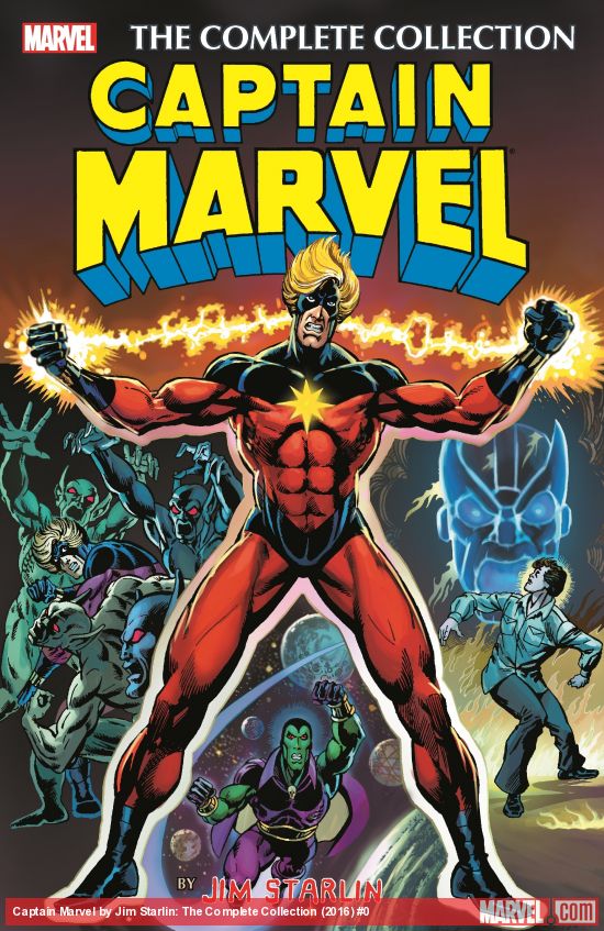 Captain Marvel By Jim Starlin - The Complete Collection s/c