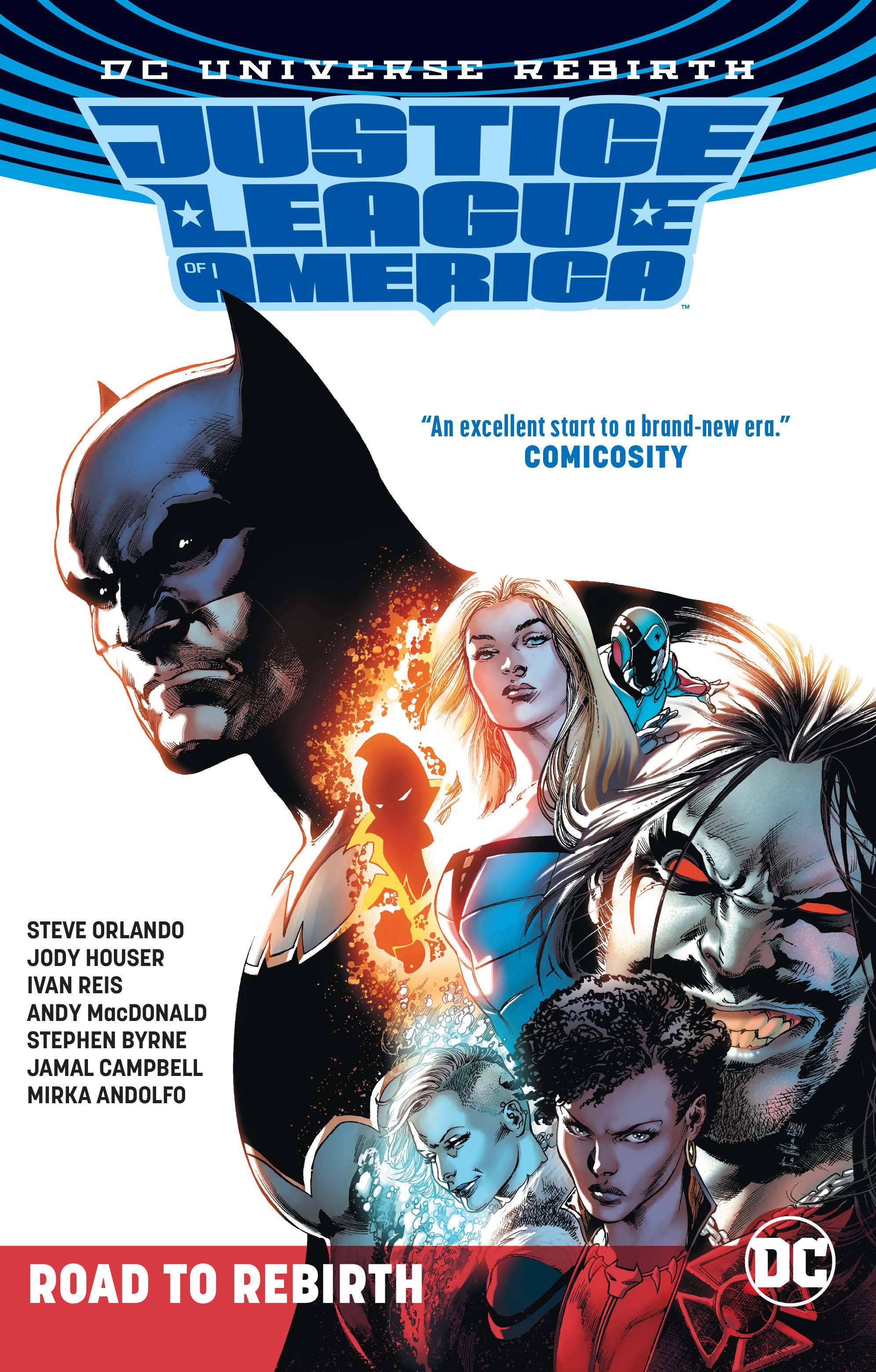 Justice League Of America: The Road To Rebirth s/c (Rebirth)