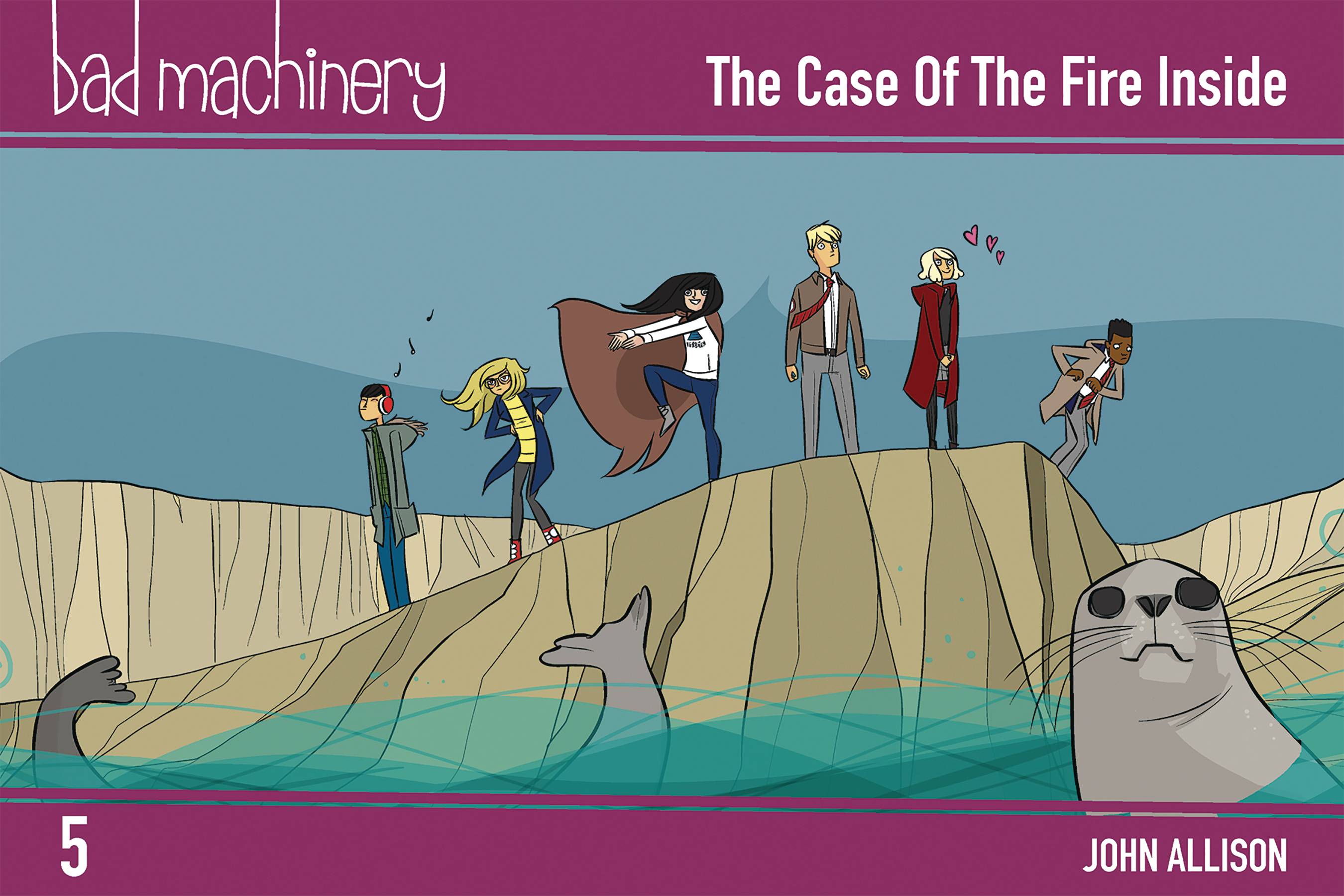 Bad Machinery vol 5: The Case Of The Fire Inside s/c