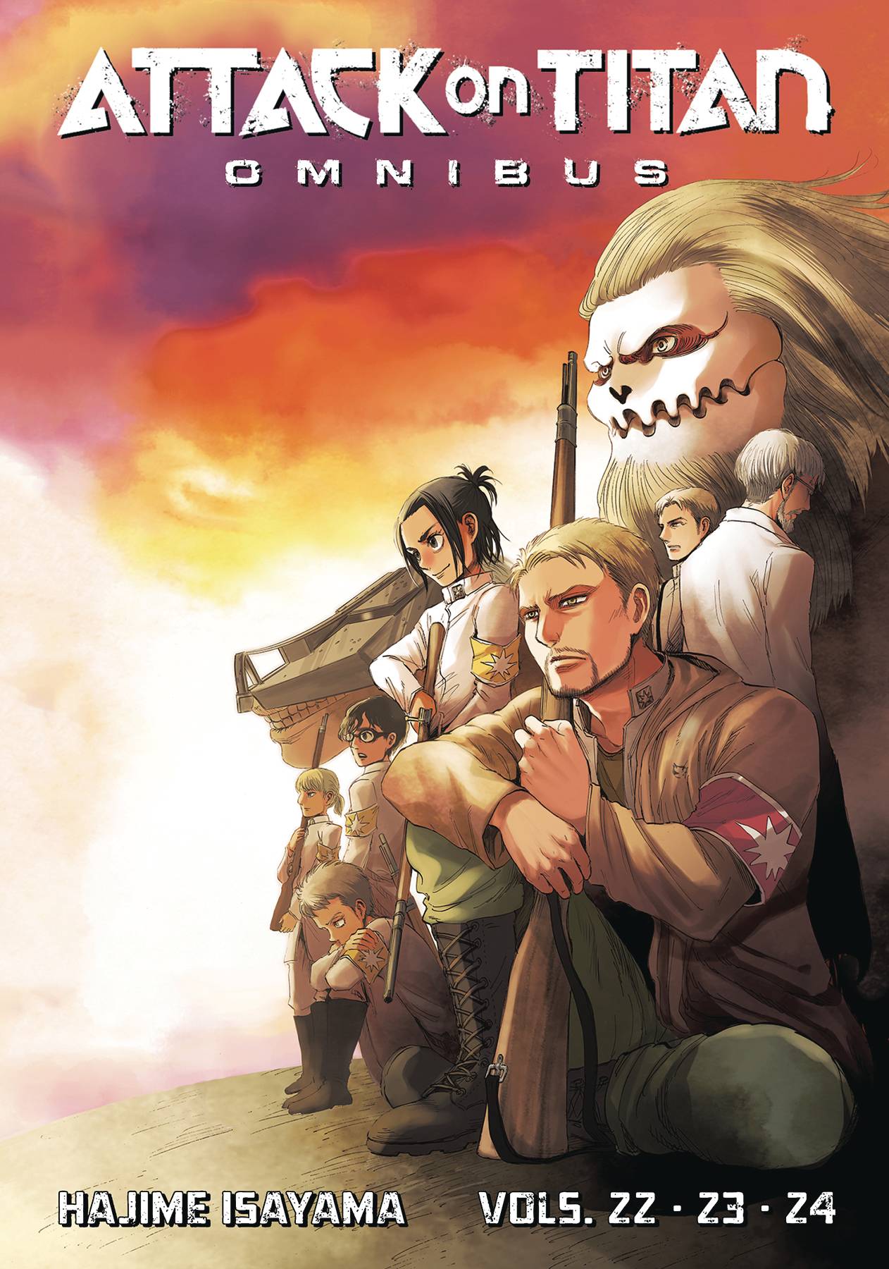 Attack On Titan Omnibus vol 8 (vols 22 - 24)