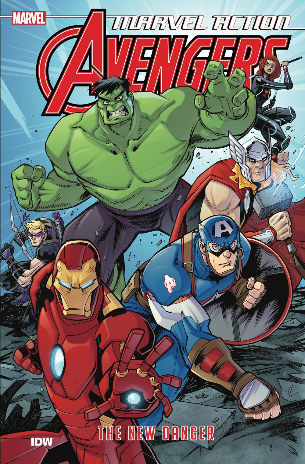 Marvel Action Avengers: The New Danger s/c