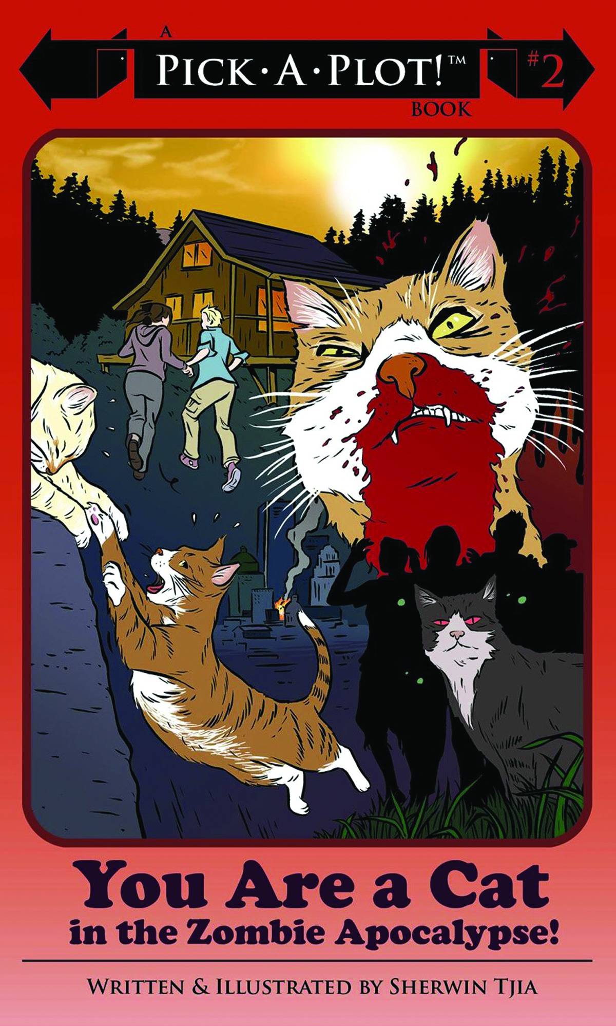 You Are A Cat! Pick A Plot vol 2 Zombie Apocalypse