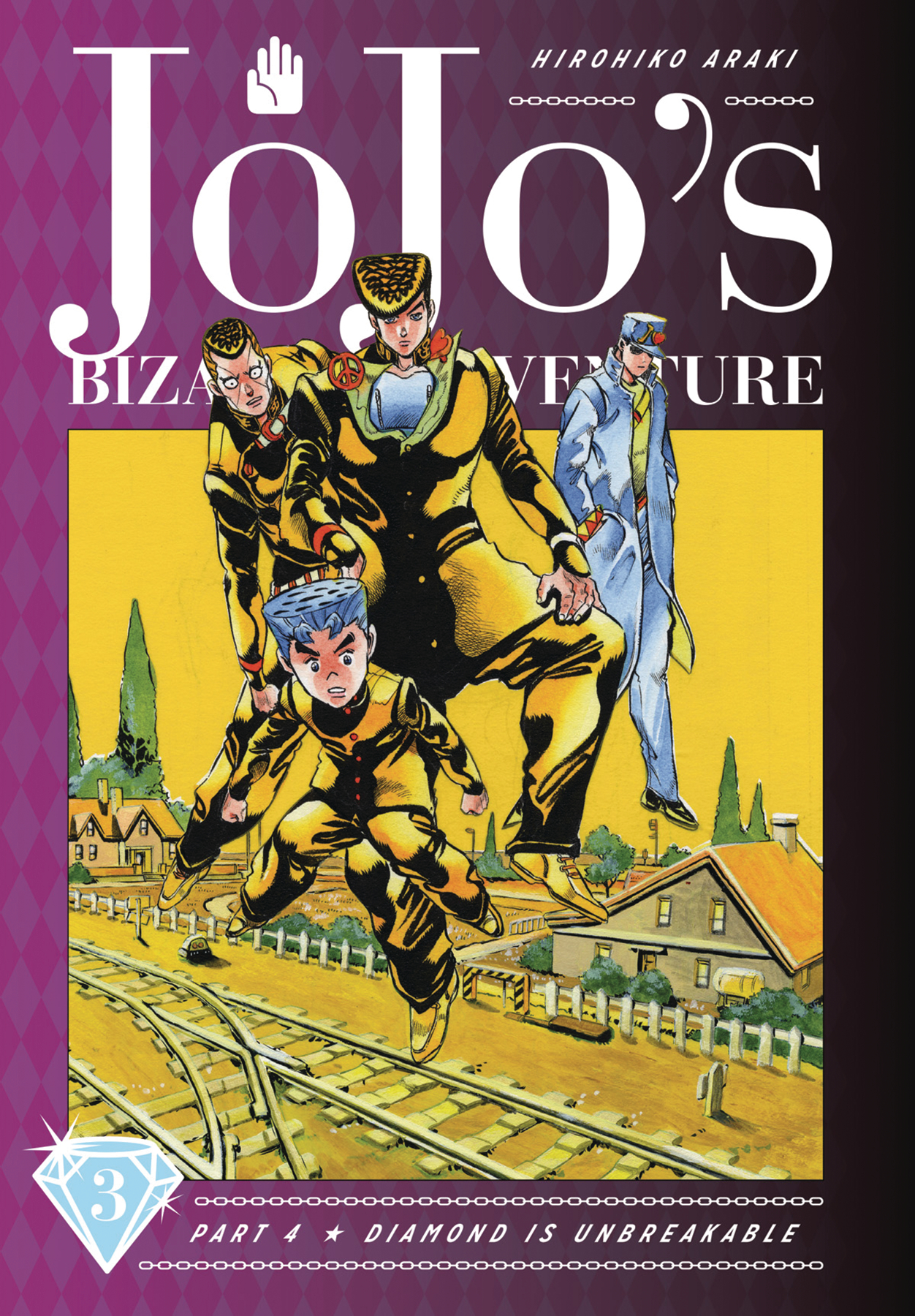 Jojo's Bizarre Adventure Part 4: Diamond Is Unbreakable vol 3 h/c