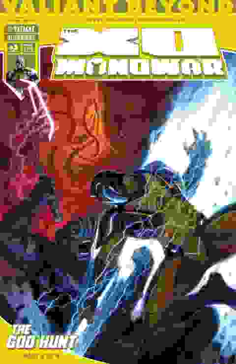 Valiant Beyond The X-O Manowar #7 The God Hunt #3 Cvr A Nahuel Grego