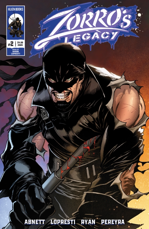 Zorro's Legacy #2 Cvr A Aaron Lopresti