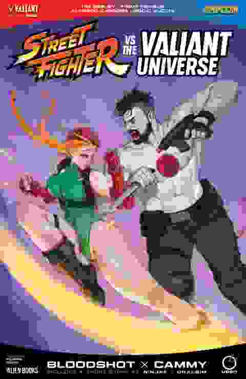 Street Fighter Vs. The Valiant Universe Special Cvr A Filippo Curzi