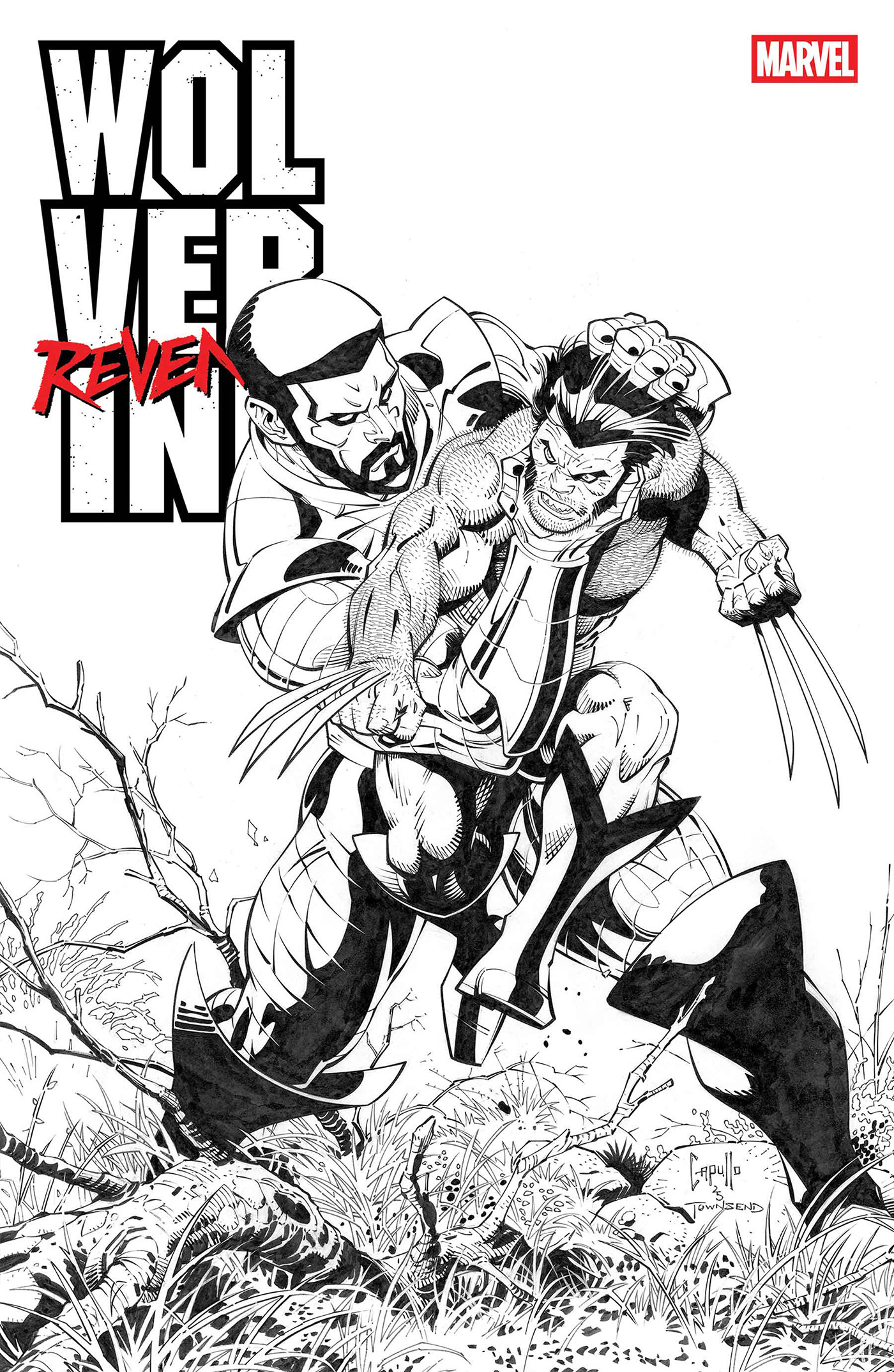 Wolverine: Revenge - Red Band: Raw - Black & White Edition #3