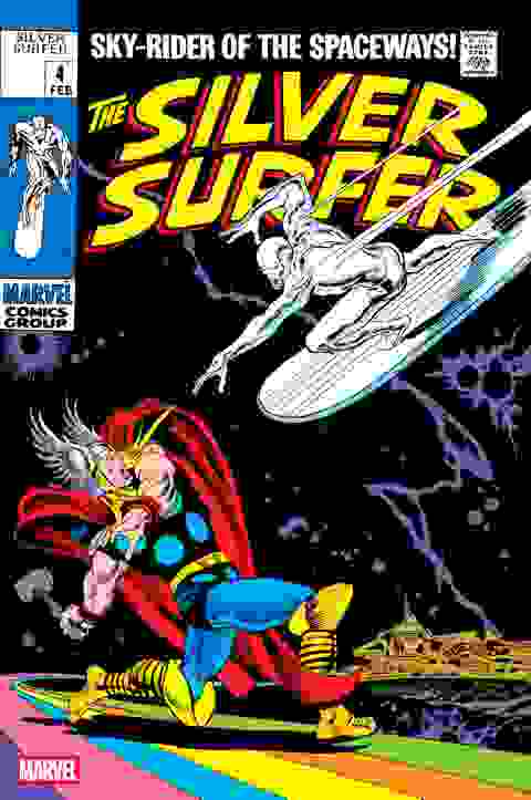 Silver Surfer #4 Facsimile Edition Cvr A John Buscema
