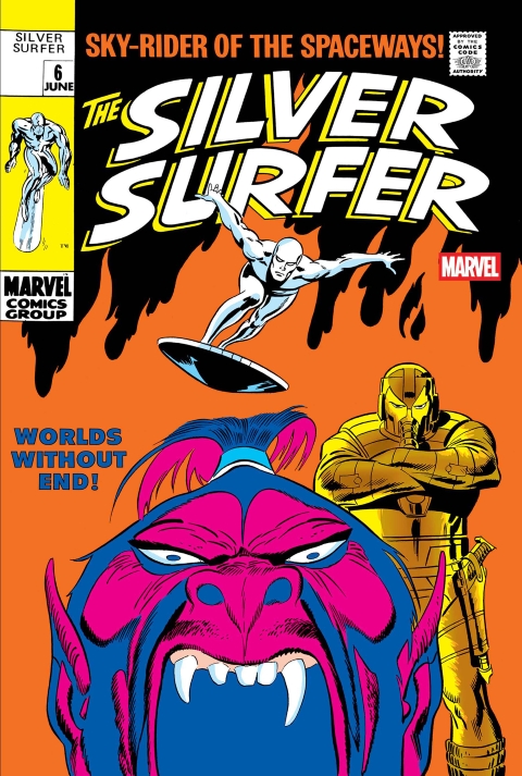 Silver Surfer #6 Facsimile Edition Cvr A John Buscema