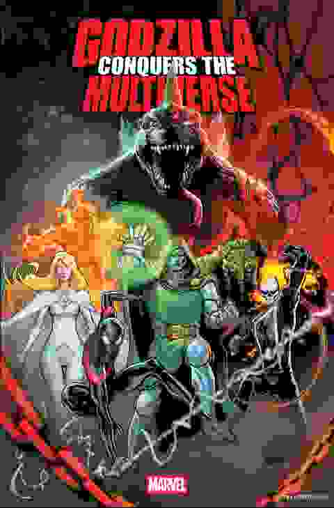 Godzilla Conquers The Multiverse #1 Cvr A David Marquez