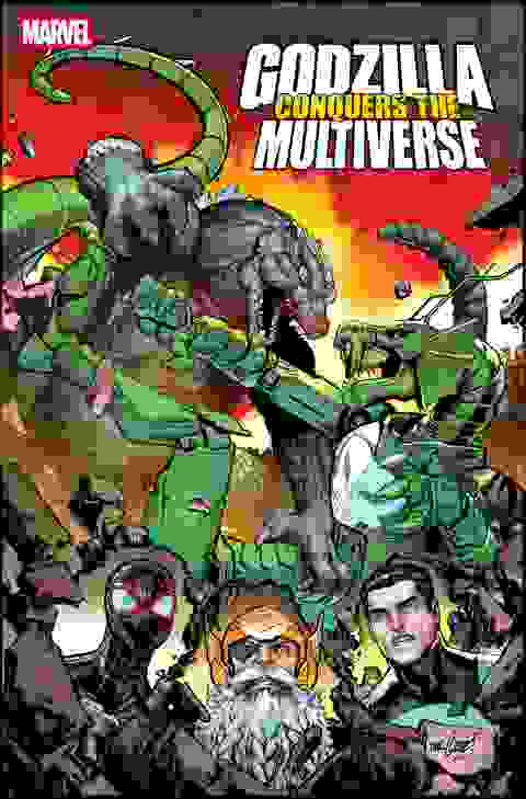 Godzilla Conquers The Multiverse #4 Cvr A David Marquez