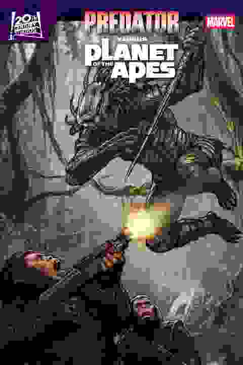 Predator Vs. The Planet Of The Apes #1 Cvr A Stonehouse