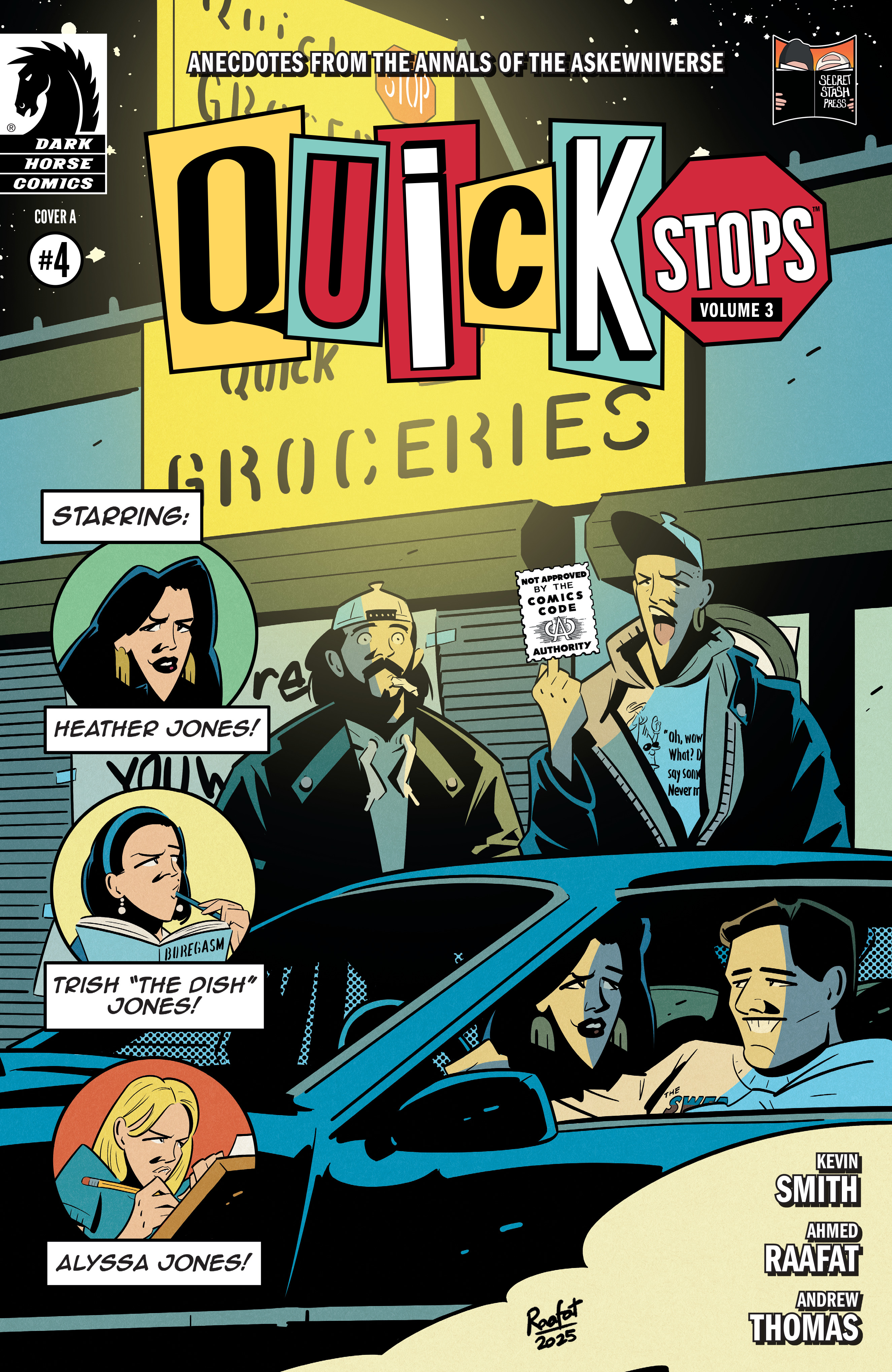 Quick Stops Volume 3 #4 Cvr A Ahmed Raafat
