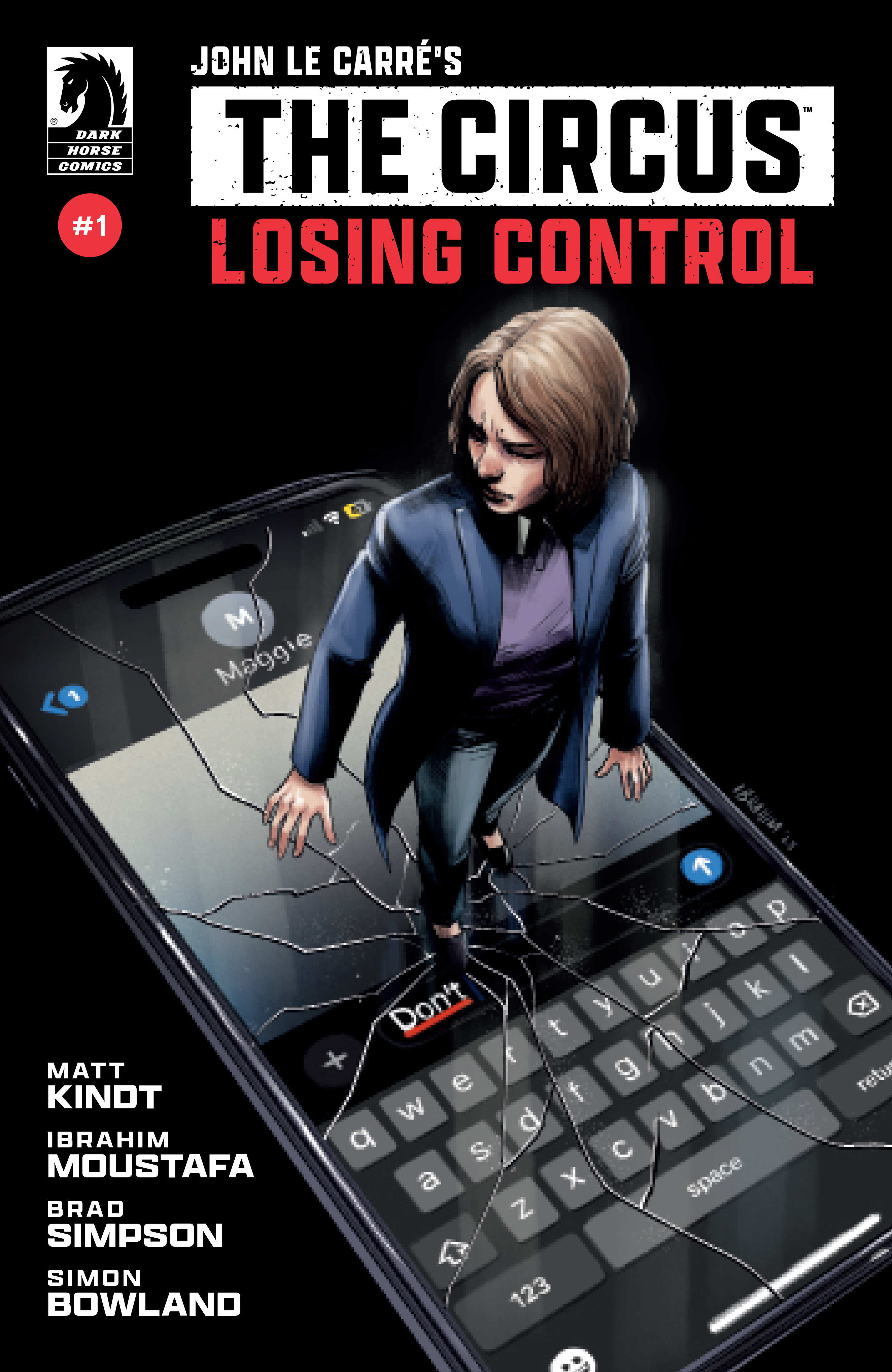 John Le Carre's: The Circus-losing Control #1 Cvr A Ibrahim Moustafa