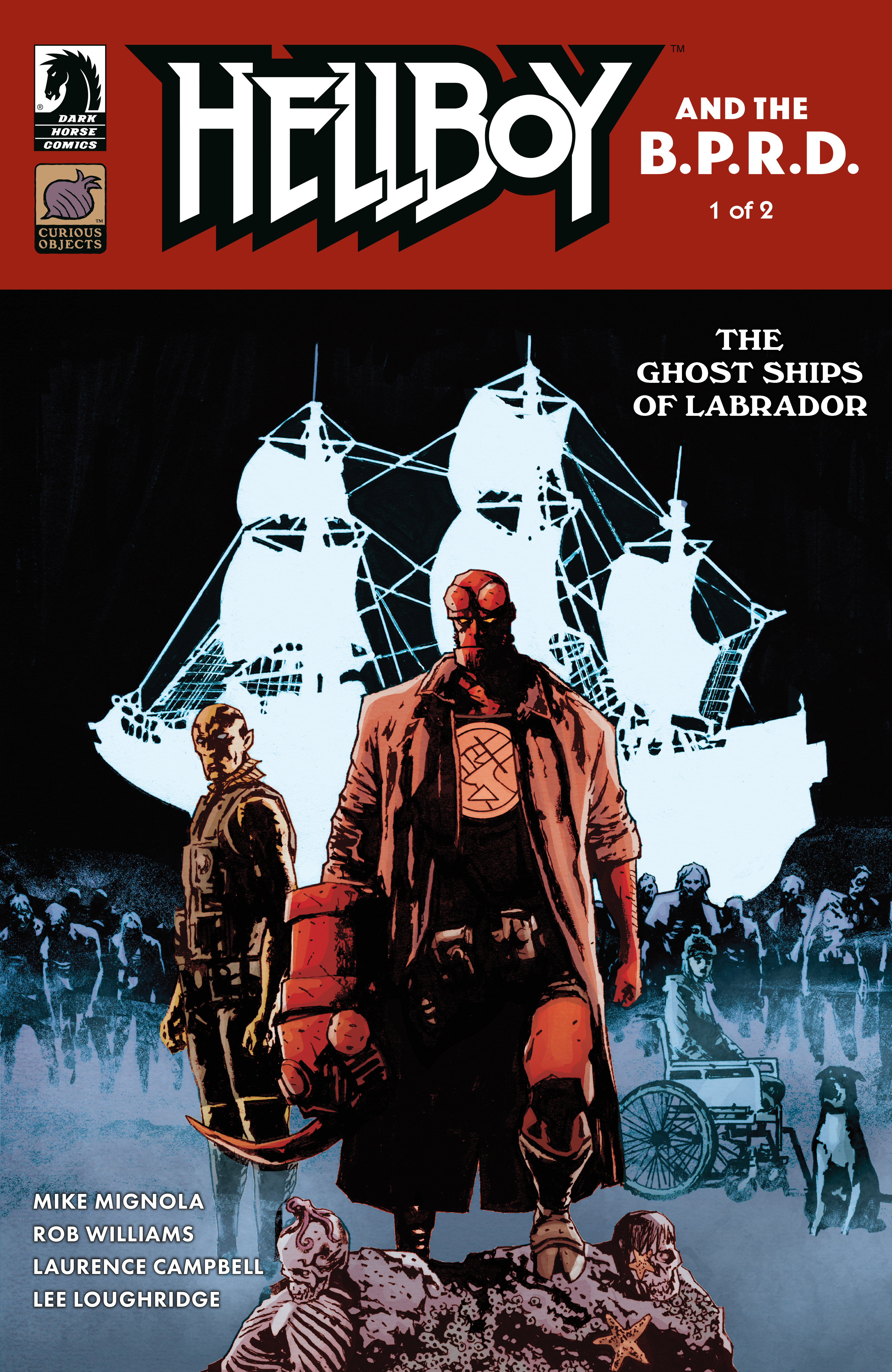 Hellboy And The BPRD: The Ghost Ships Of Labrador #1 Cvr A Laurence Campbell