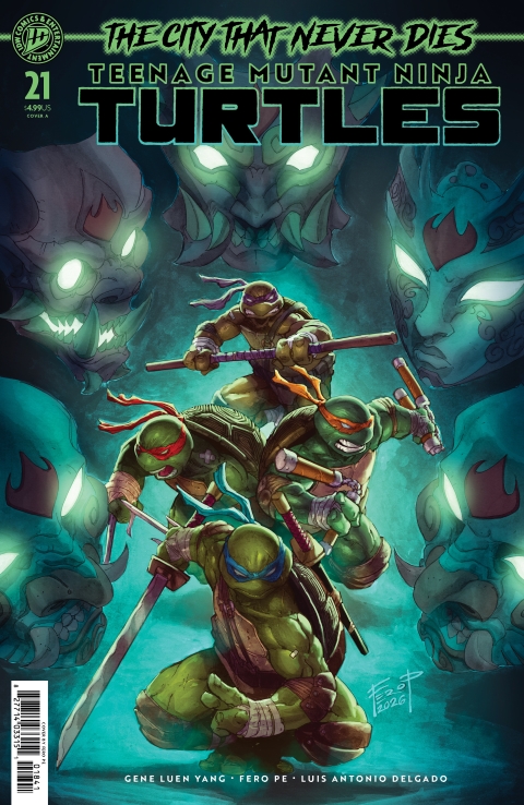 Teenage Mutant Ninja Turtles #21 Cvr A Fero Pe