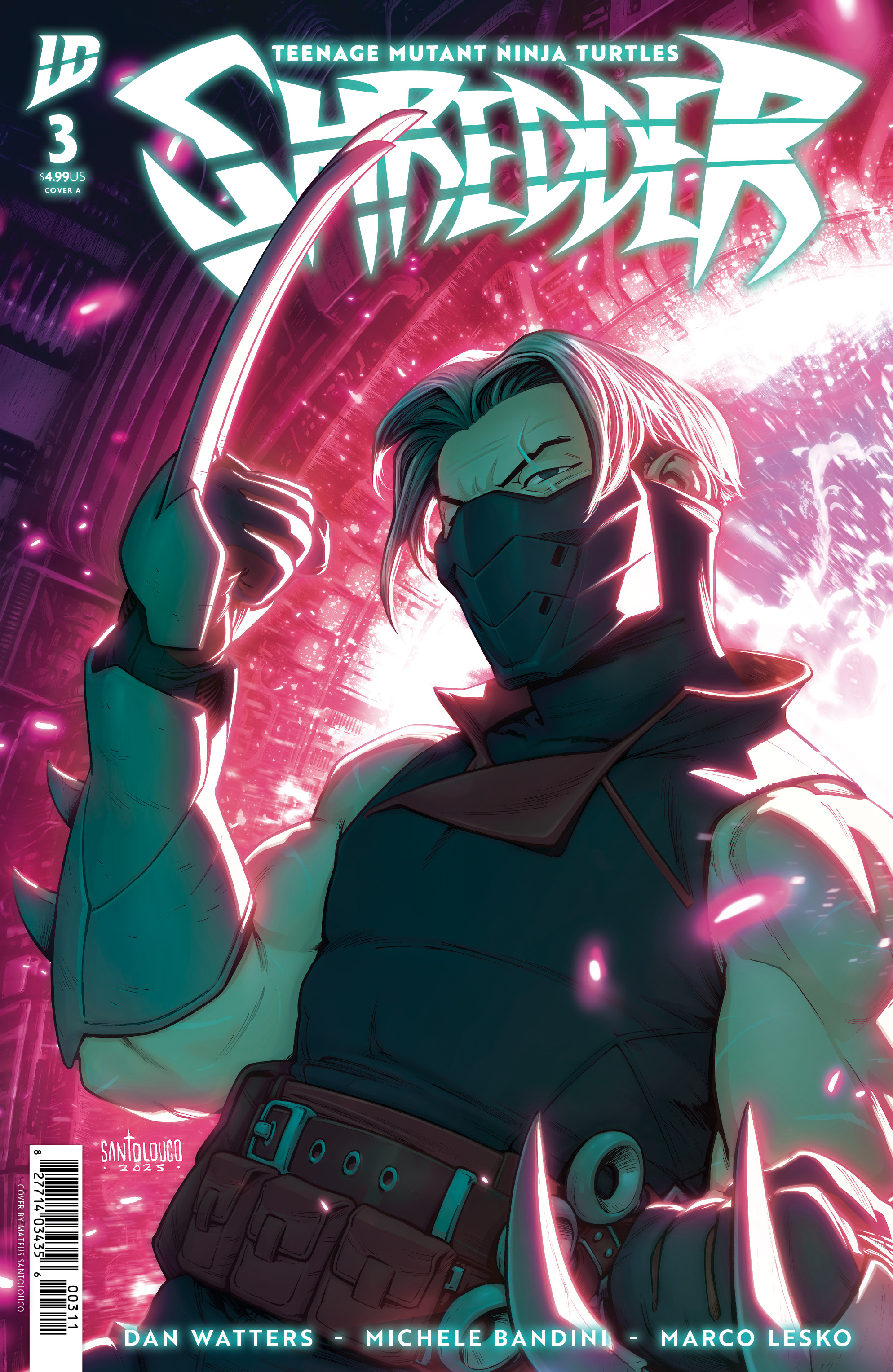 Teenage Mutant Ninja Turtles: Shredder #3 Cvr A Santolouco