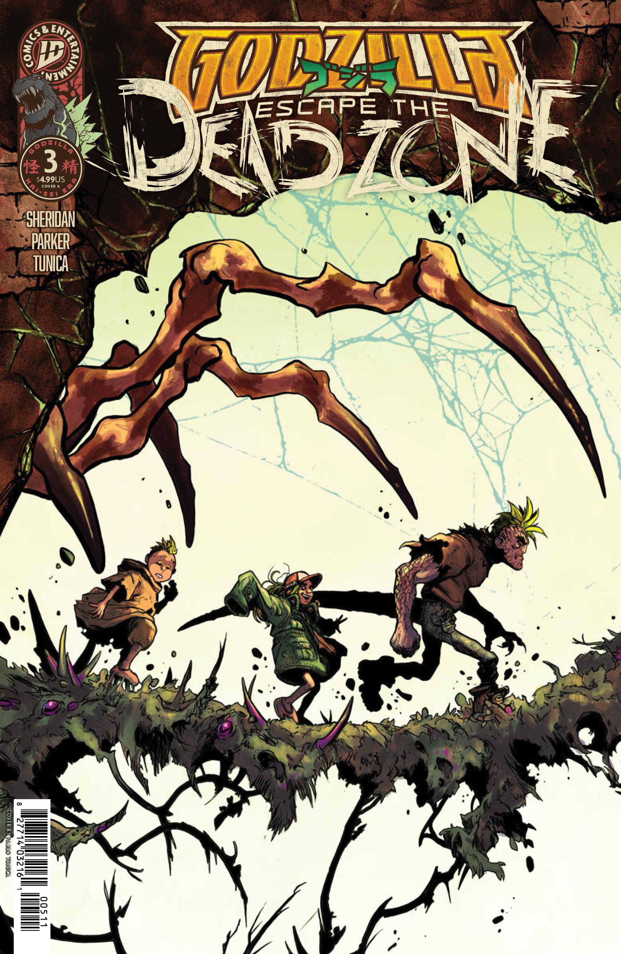 Godzilla: Escape The Deadzone [kai-sei Era] #3 Cvr A Tunica