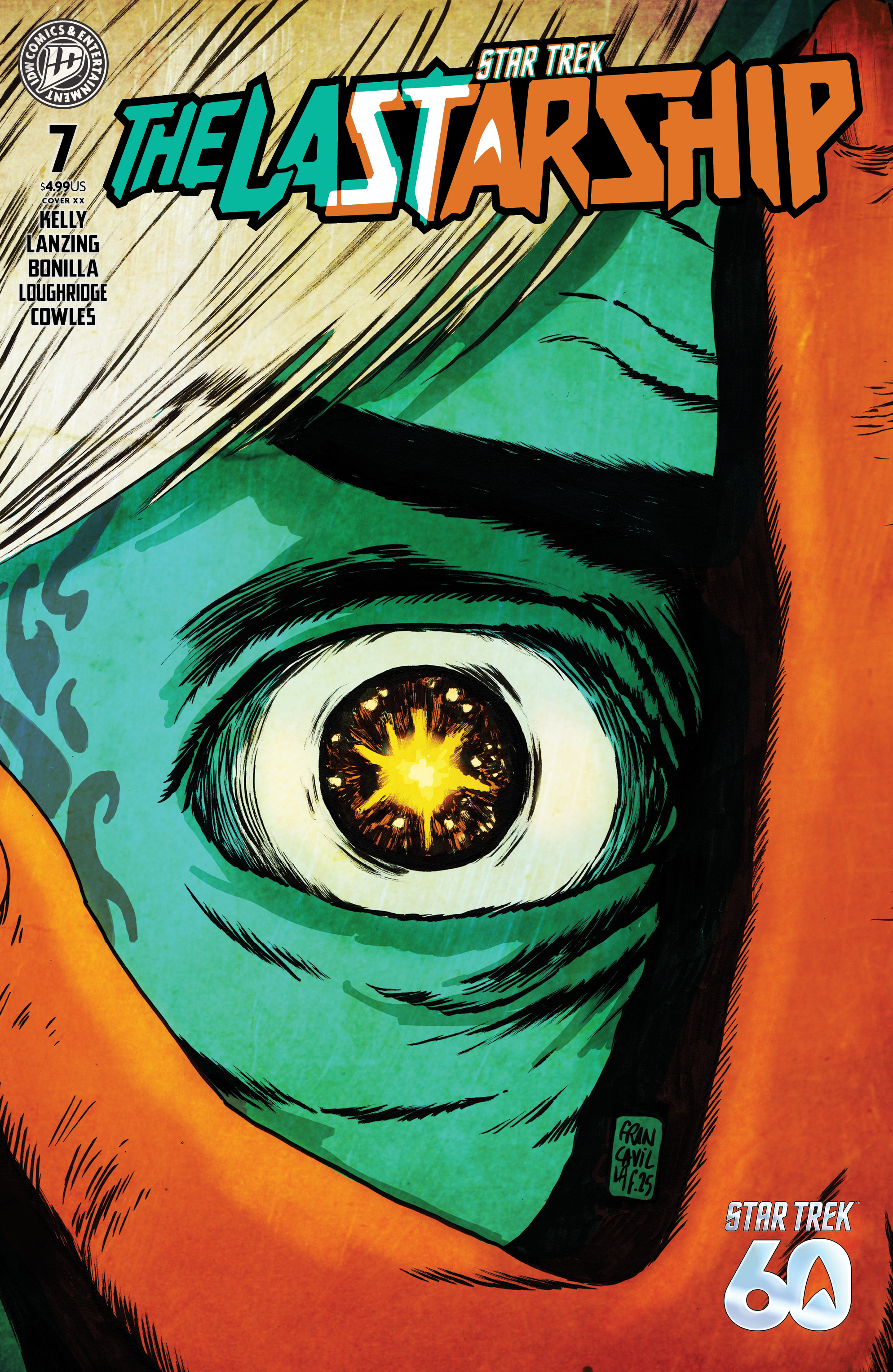 Star Trek: The Last Starship #7 Cvr A Francesco Francavilla