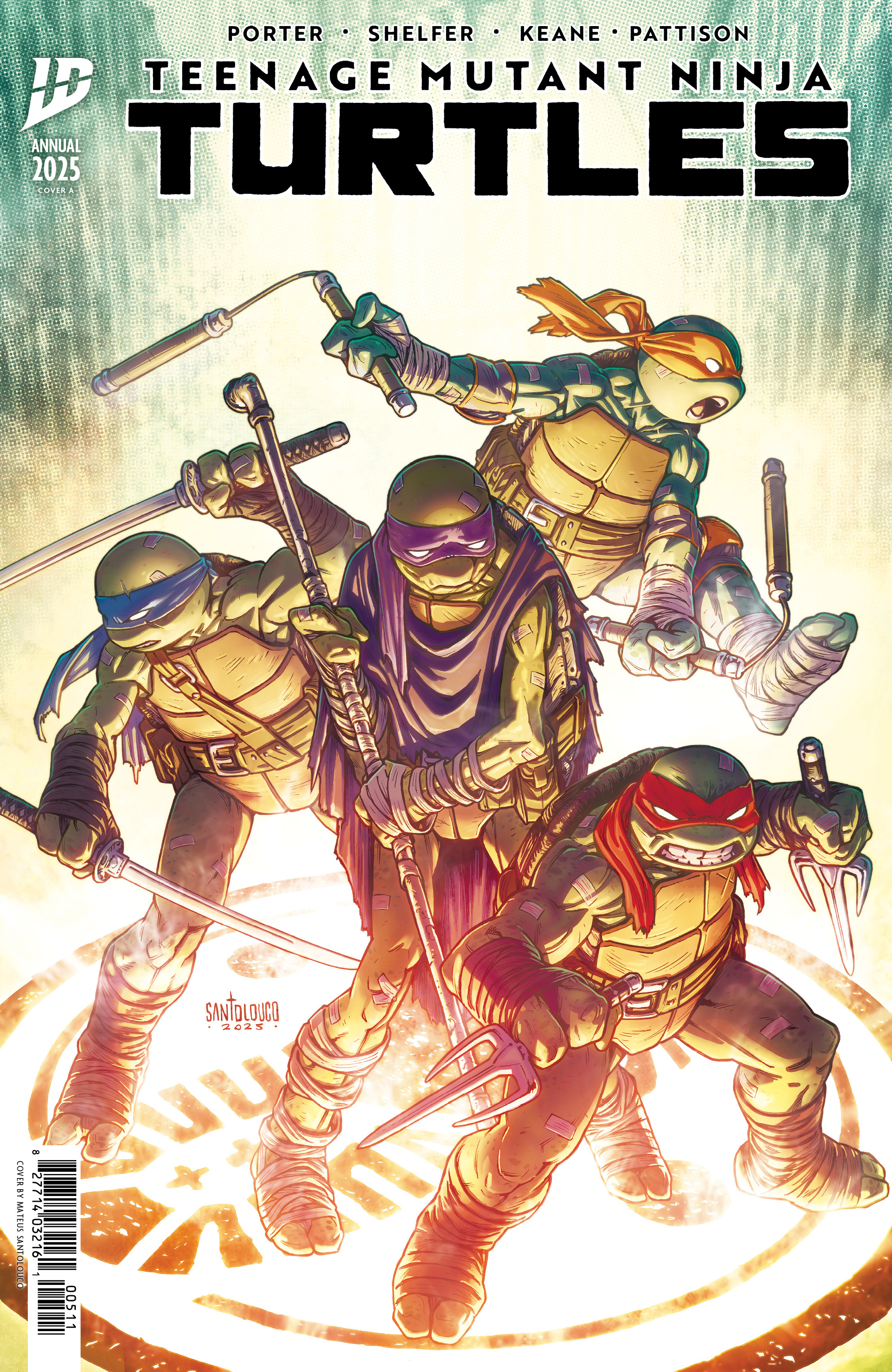 Teenage Mutant Ninja Turtles: Annual 2025 Cvr A Santolouco