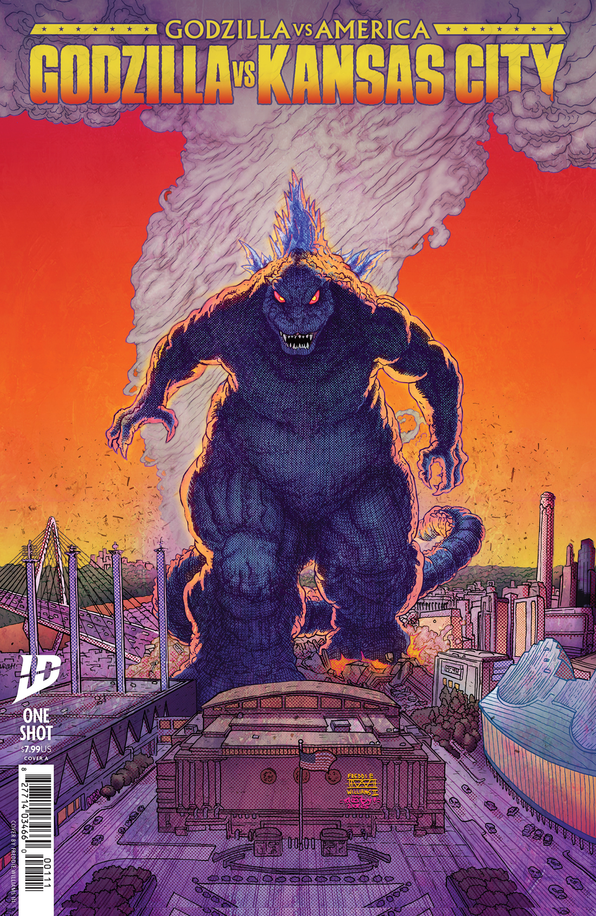 Godzilla Vs. America: Kansas City Cvr A Williams 2 & Moody
