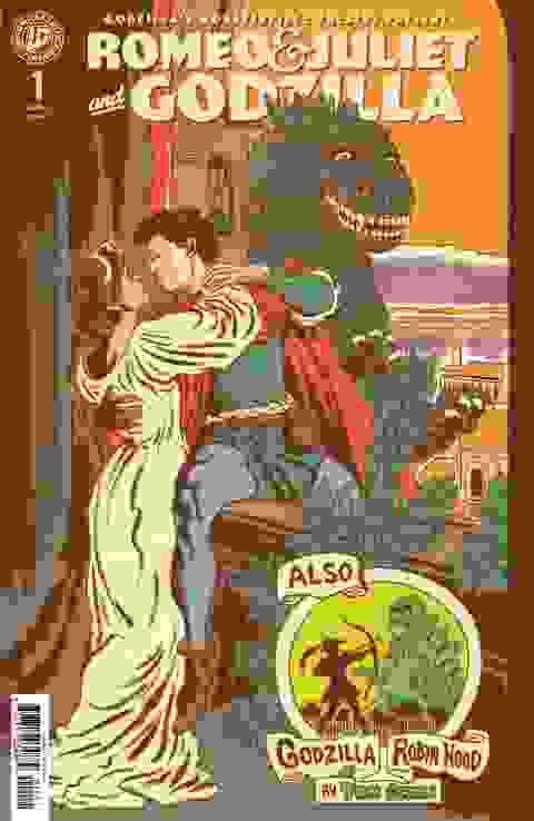 Godzilla�s Monsterpiece Theatre Presents Romeo & Juliet & Godzilla Cvr A Tom Scioli