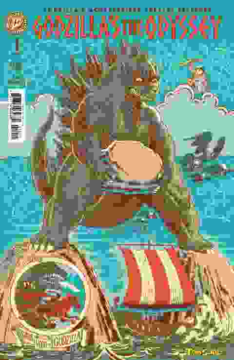 Godzilla�s Monsterpiece Theatre Presents: Godzilla�s The Odyssey Cvr A Tom Scioli