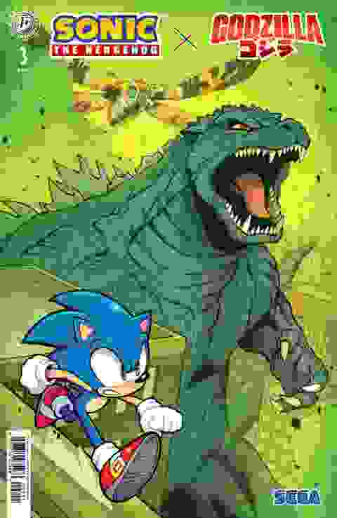 Sonic The Hedgehog X Godzilla #3 Cvr A Jack Lawrence